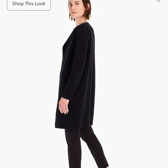 New with tags, J.Crew, Juliette collarless sweater-blazer NWT - Size Small - Picture 2 of 7